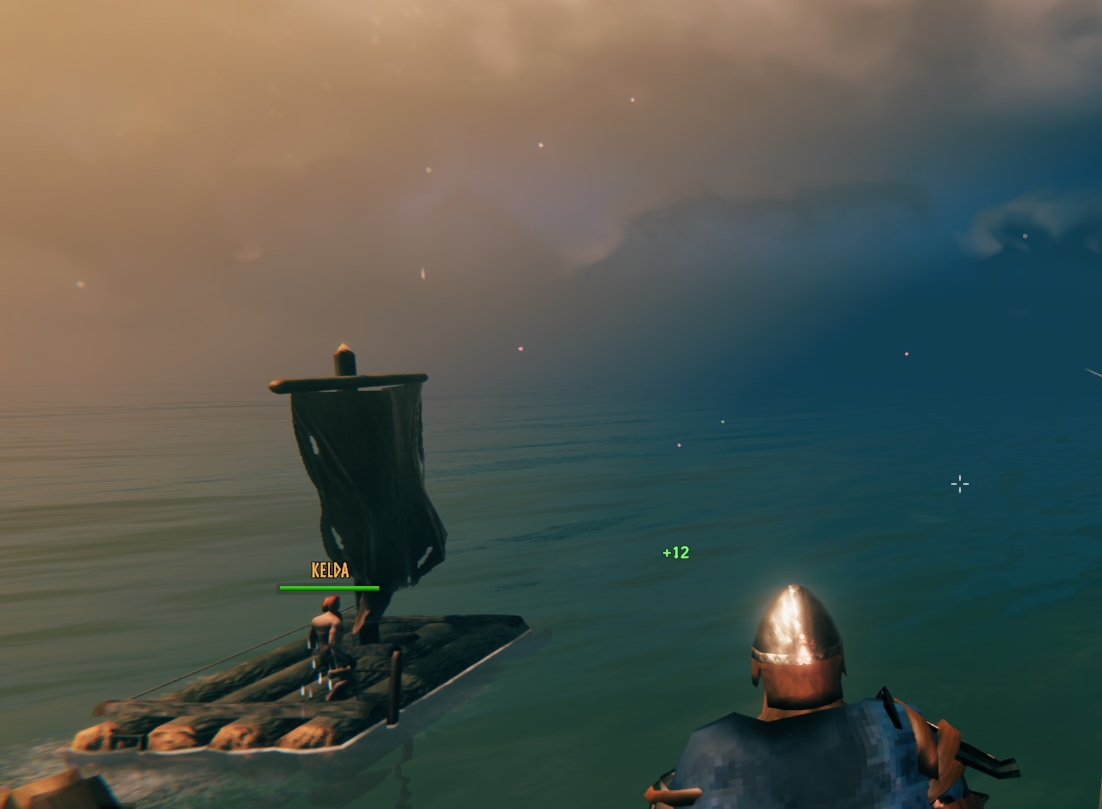 A Viking entering a dangerous challenge world